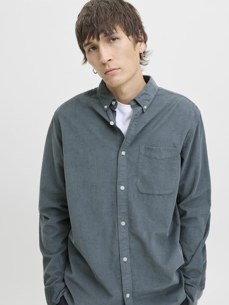 LANGE SKJORTER - Jjeclassic Cord Shirt LS - - Hr Ravn