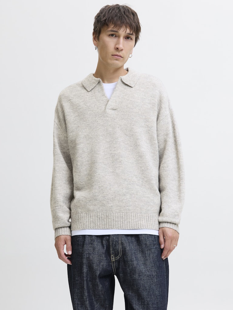 Jjsoho Ollie Knit Split Neck