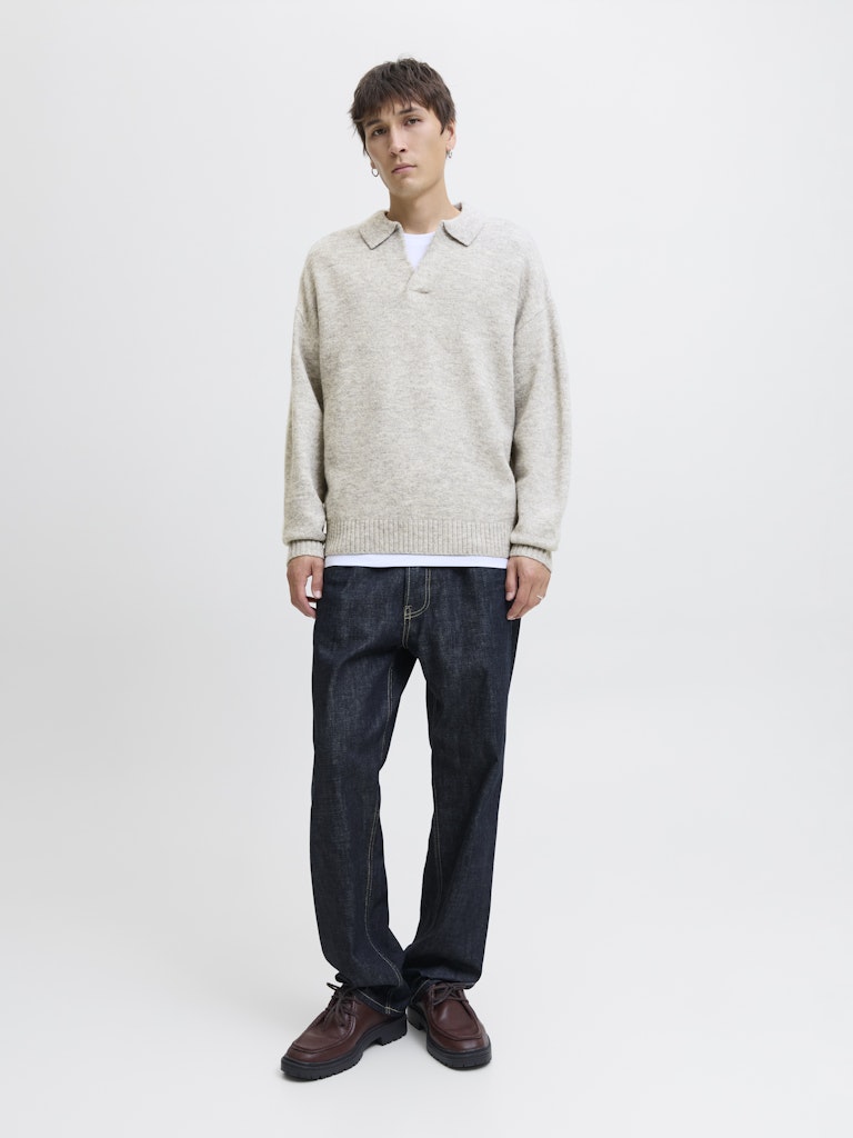 Jjsoho Ollie Knit Split Neck