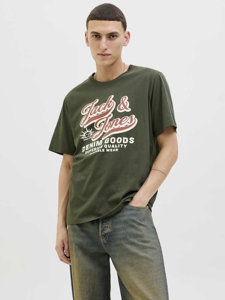 Jjelogo Tee SS O-neck