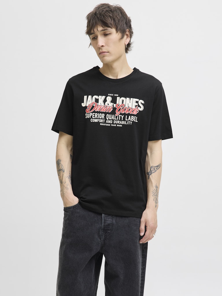 Jjelogo Tee SS O-neck