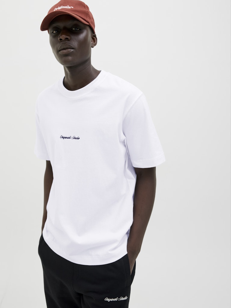 T-shirts - Jornorrebro Emb Tee Ss Crew Neck Noos - - Hr Ravn