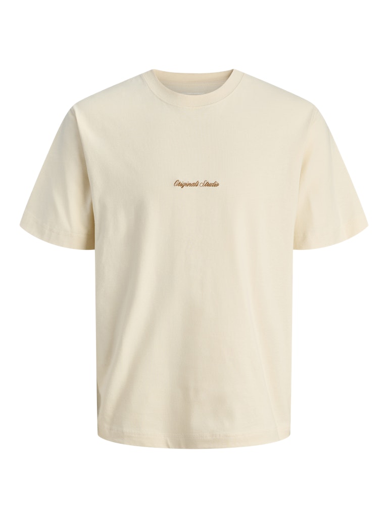 T-shirts - Jornorrebro Emb Tee Ss Crew Neck Noos - - Hr Ravn