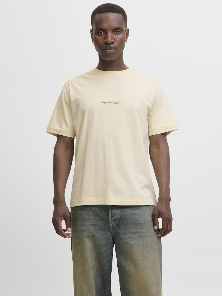 T-shirts - Jornorrebro Emb Tee Ss Crew Neck Noos - - Hr Ravn