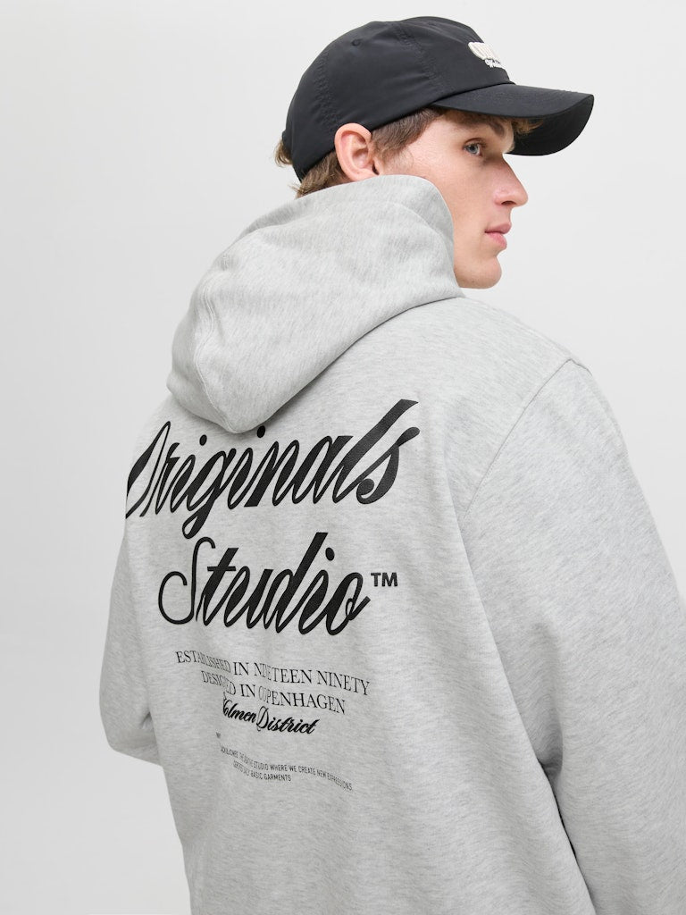 JORNORREBRO TYPO BACK SWEAT HOOD SN