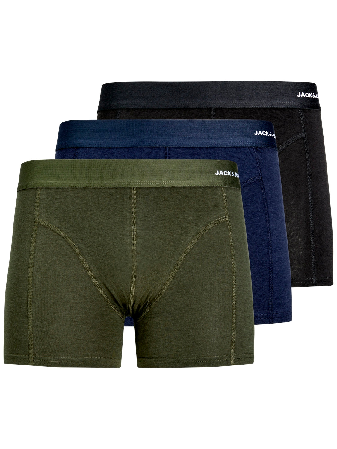 UNDERTØJ - JACbasic Bamboo Trunks 3-Pack - - Hr Ravn