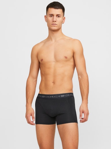 UNDERTØJ - JACBASIC BAMBOO TRUNKS 3-PACK - - Hr Ravn