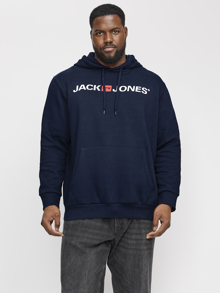 SWEATSHIRTS - Jjecorp Old Logo Sweat Hood Noos PLS - - Hr Ravn