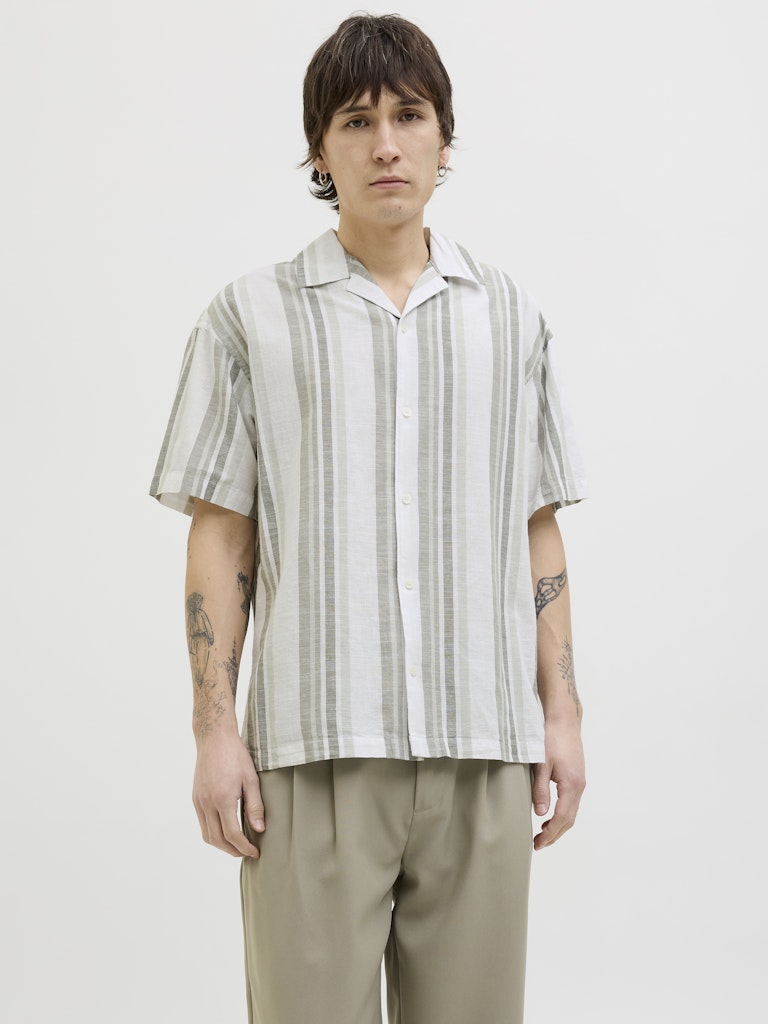 Jprccsummer Stripe Resort S/S Shirt