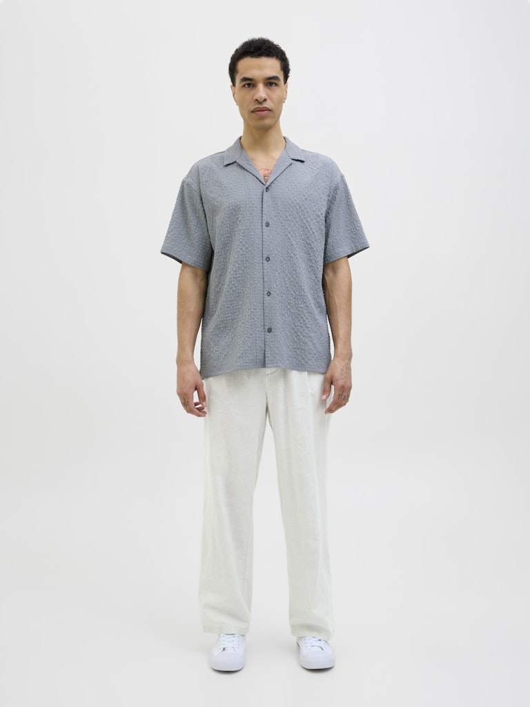 JPSTBILL DIEGO STRIPED PANTS LINEN BLEND