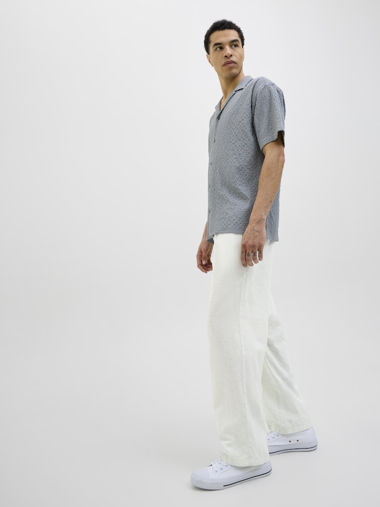 JPSTBILL DIEGO STRIPED PANTS LINEN BLEND