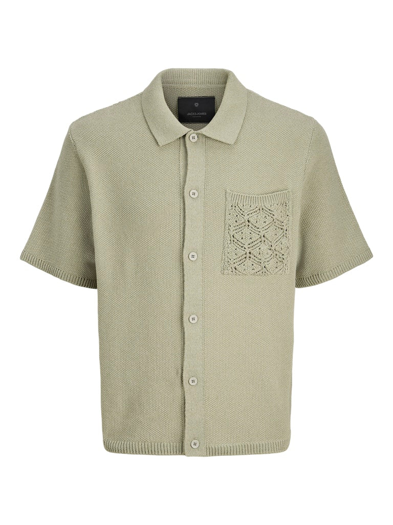 JPRSUMMER POCKET CROCHET POLO STYD SS25