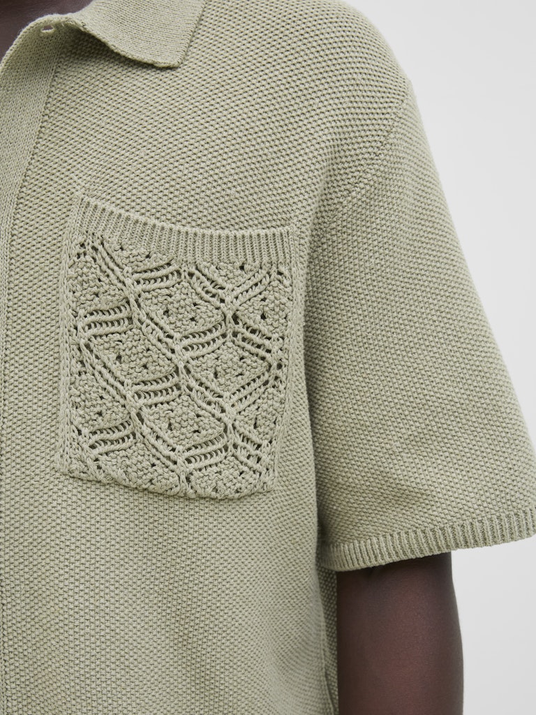 JPRSUMMER POCKET CROCHET POLO STYD SS25