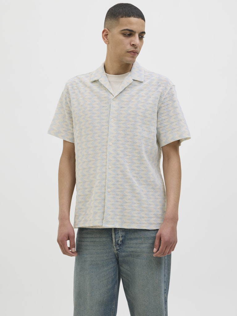 JORSUMMER LUKE TEXTURE RESORT SHIRT SS