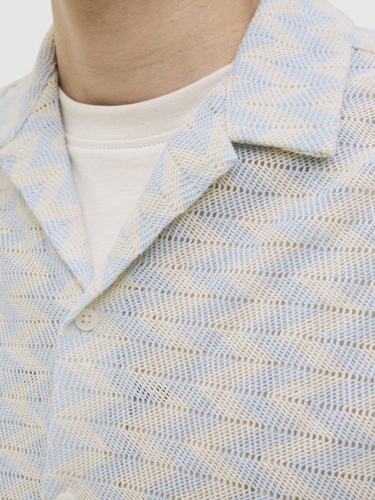 JORSUMMER LUKE TEXTURE RESORT SHIRT SS