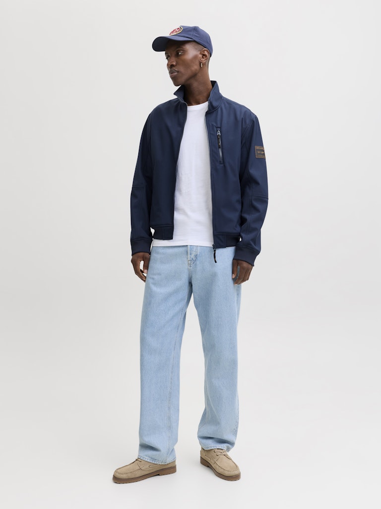 OVERTØJ - JJEPARKER SOFTSHELL BOMBER SN - - Hr Ravn