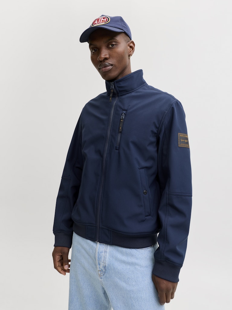 OVERTØJ - JJEPARKER SOFTSHELL BOMBER SN - - Hr Ravn