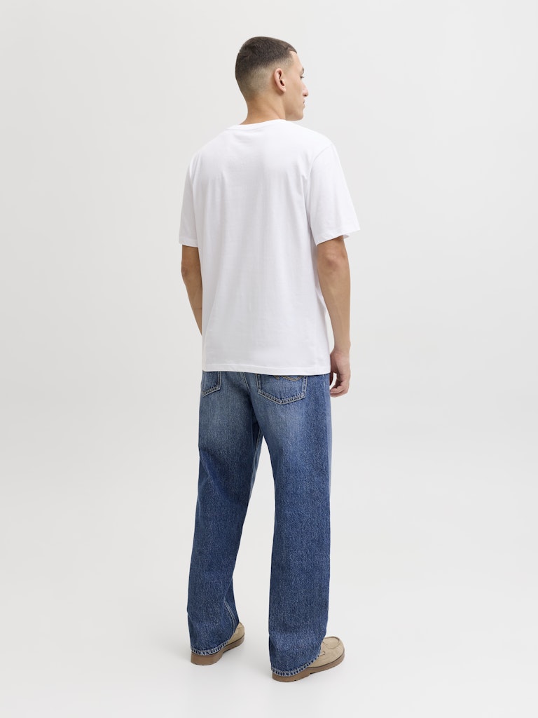 T-SHIRTS - JJCOLE PRINT TEE SS CREW NECK LN - - Hr Ravn