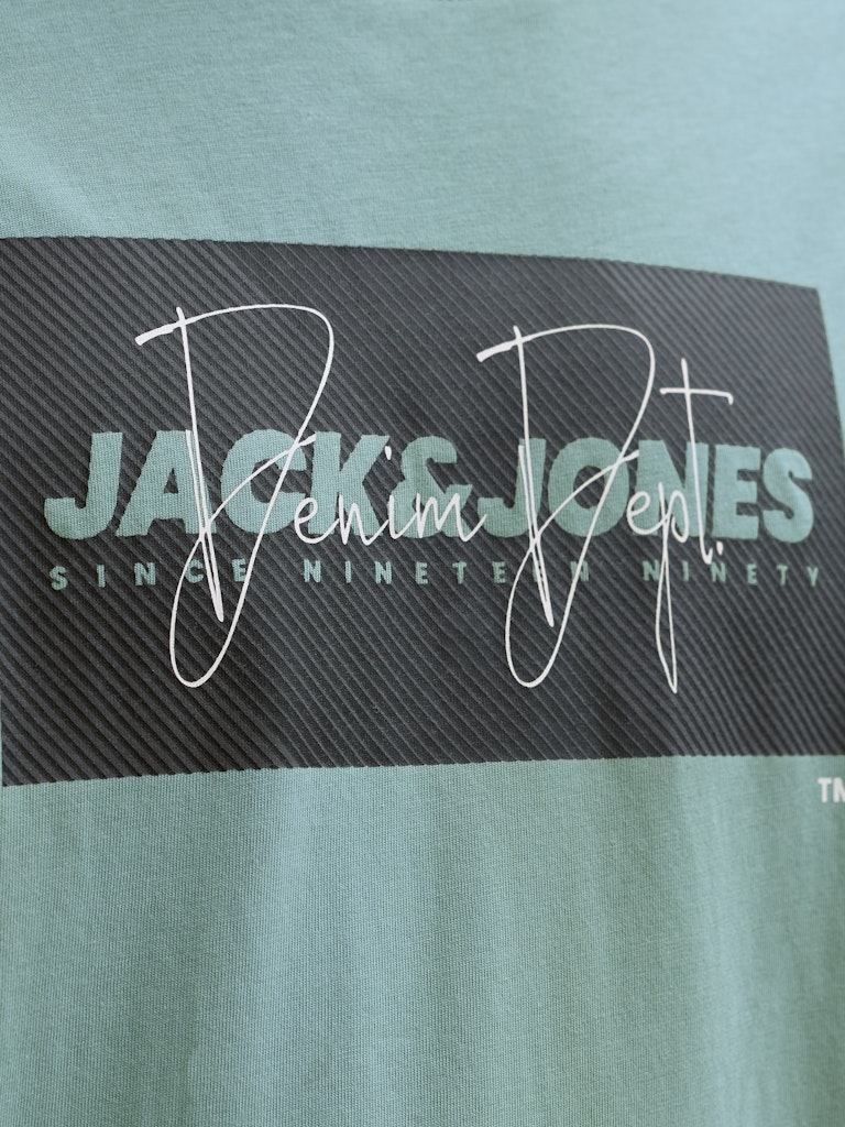 T-SHIRTS - JJCOLE PRINT TEE SS CREW NECK LN - - Hr Ravn