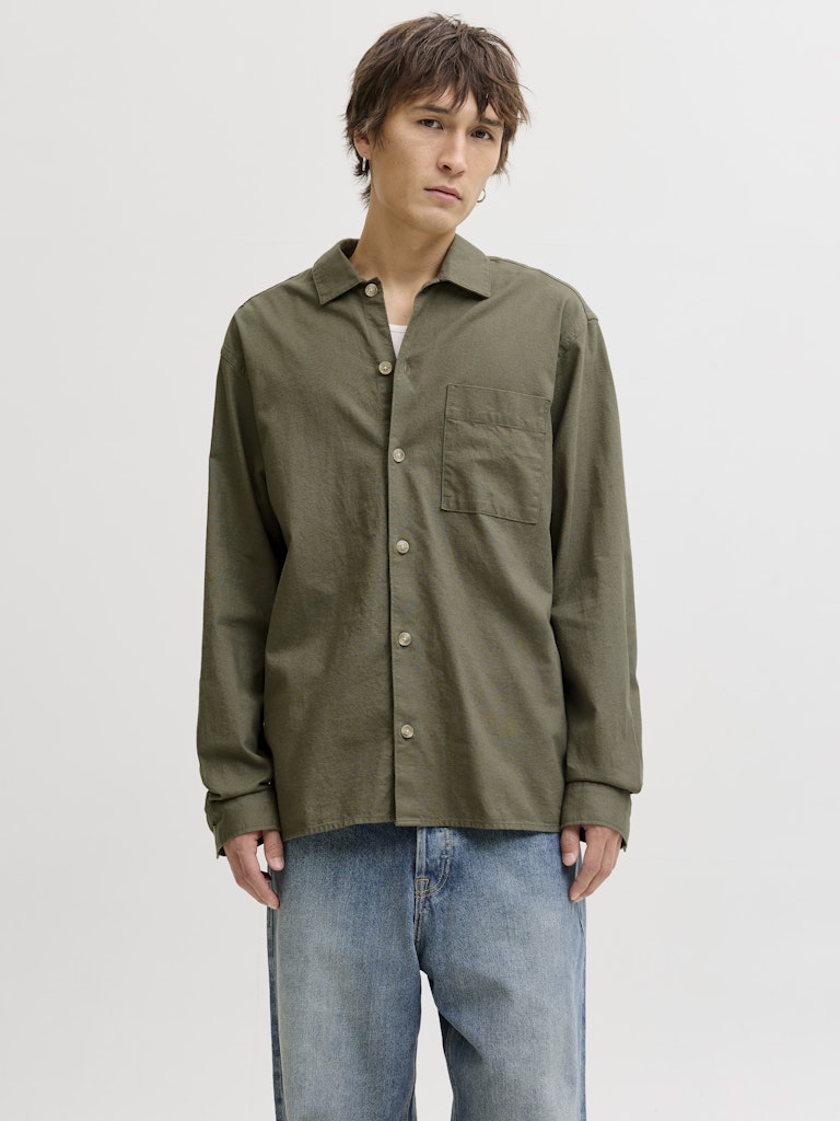 JJETRISTAN OVERSHIRT LS LN