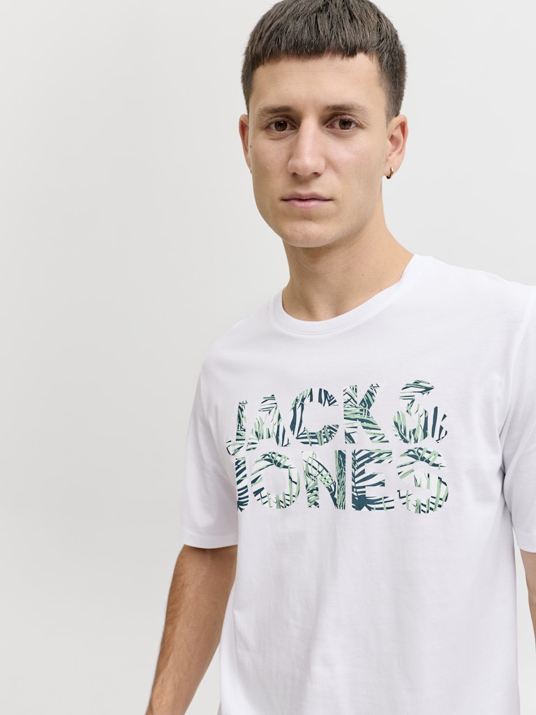 T-SHIRTS - JJEJEFF LOGO TEE SS SN - - Hr Ravn