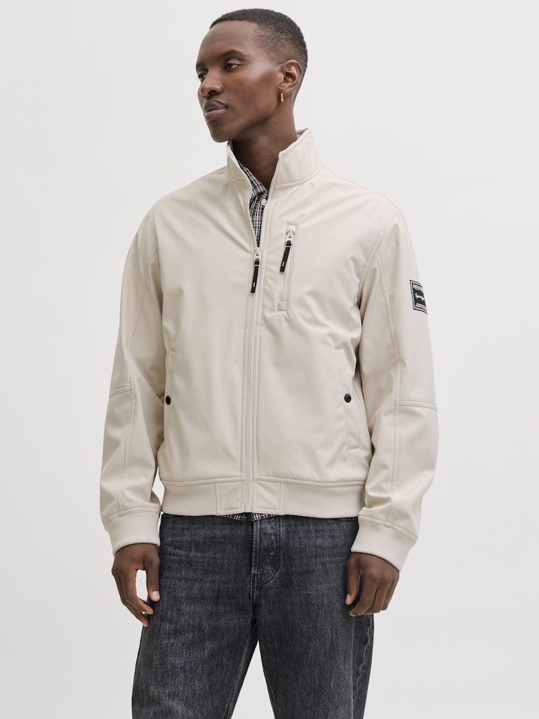 OVERTØJ - JJEPARKER SOFTSHELL BOMBER SN - - Hr Ravn