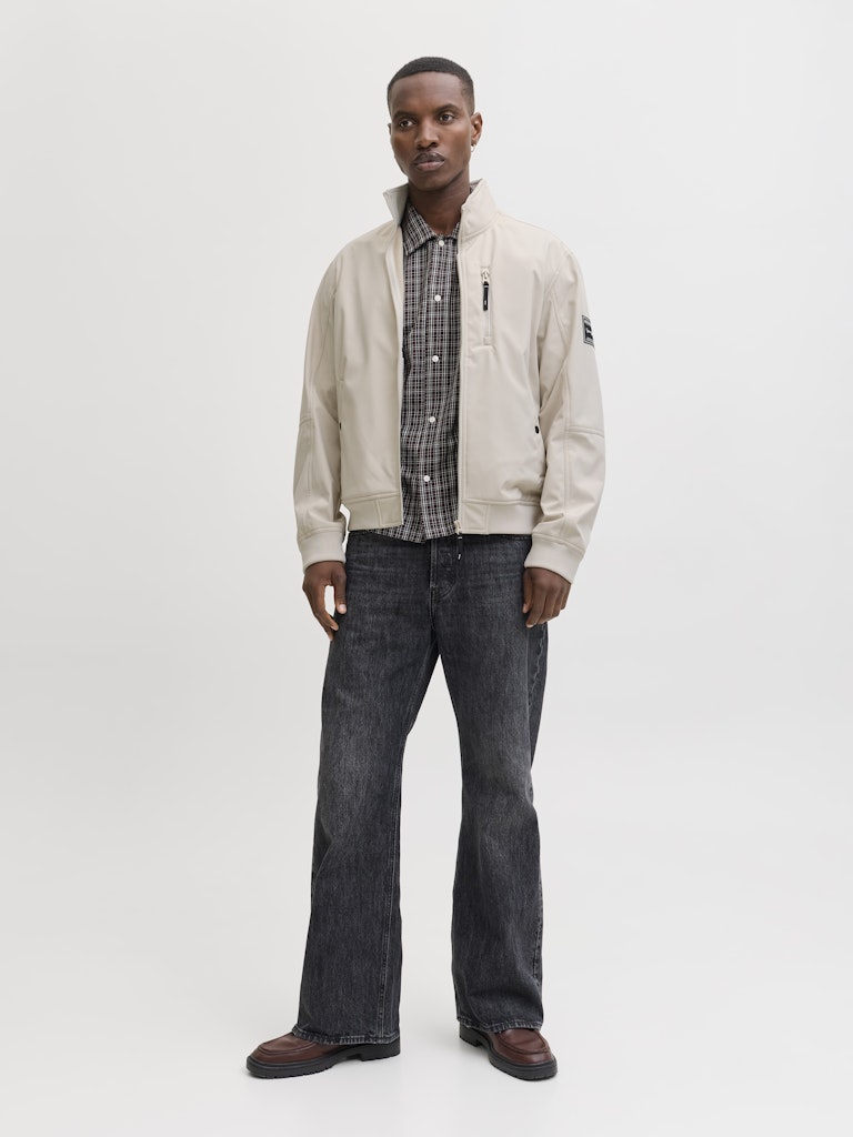 OVERTØJ - JJEPARKER SOFTSHELL BOMBER SN - - Hr Ravn