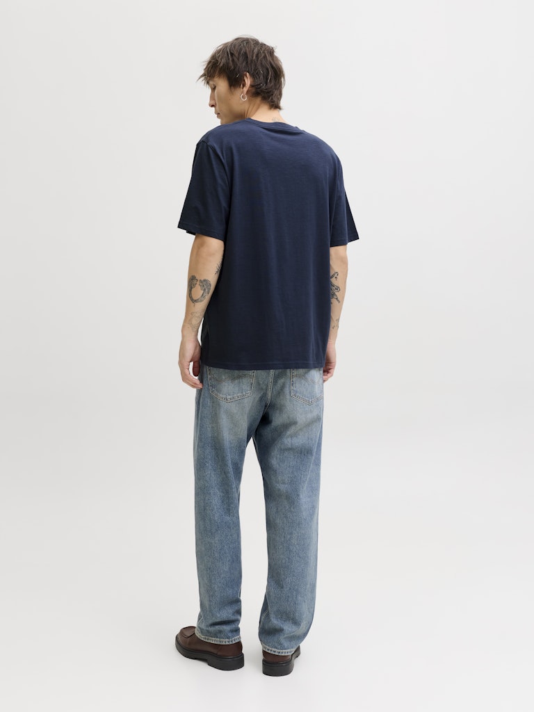 T-SHIRTS - JJEDOVER SLUB TEE SS NOOS - - Hr Ravn