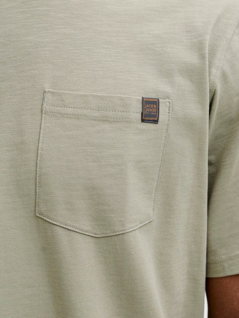 T-SHIRTS - JJEDOVER SLUB TEE SS NOOS - - Hr Ravn