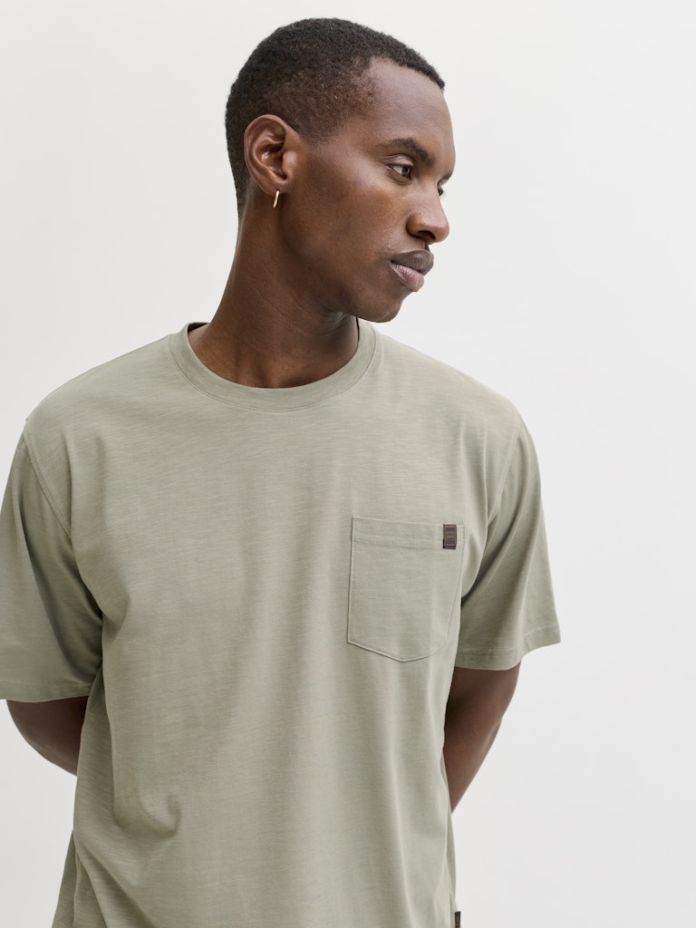 T-SHIRTS - JJEDOVER SLUB TEE SS NOOS - - Hr Ravn
