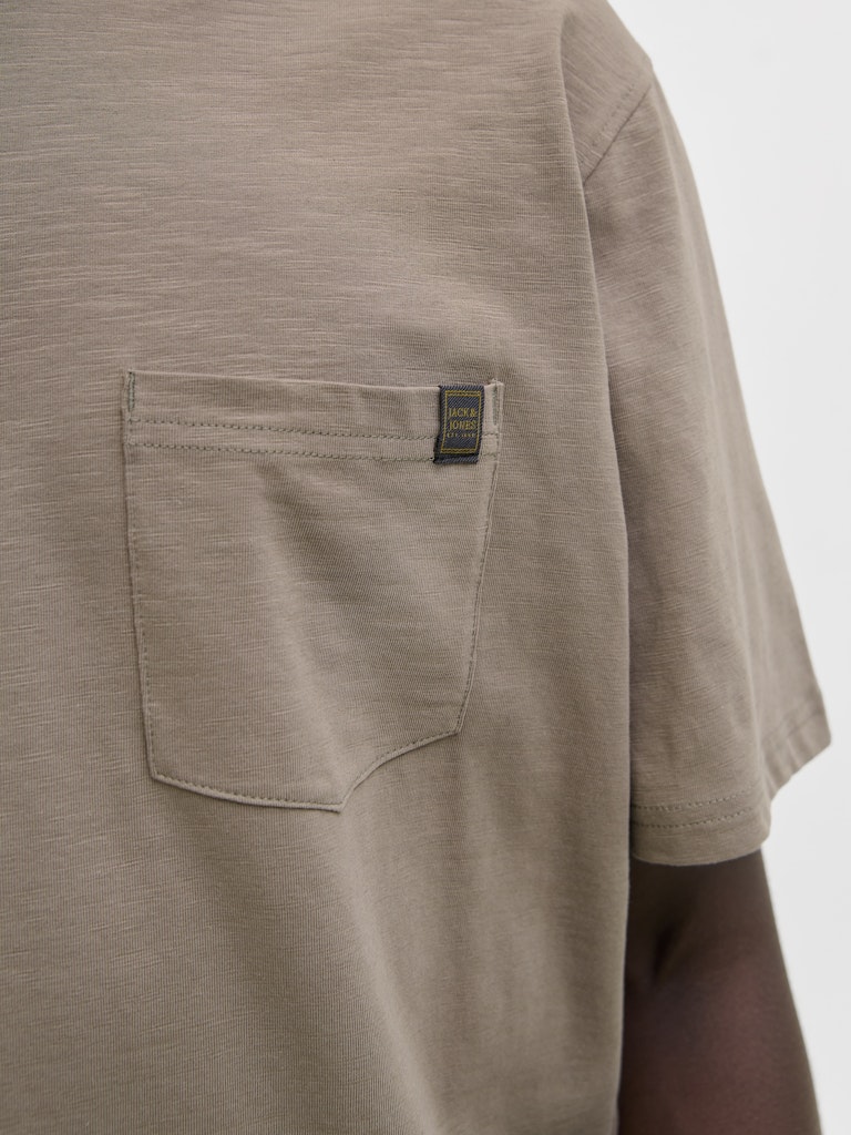 T-SHIRTS - JJEDOVER SLUB TEE SS NOOS - - Hr Ravn