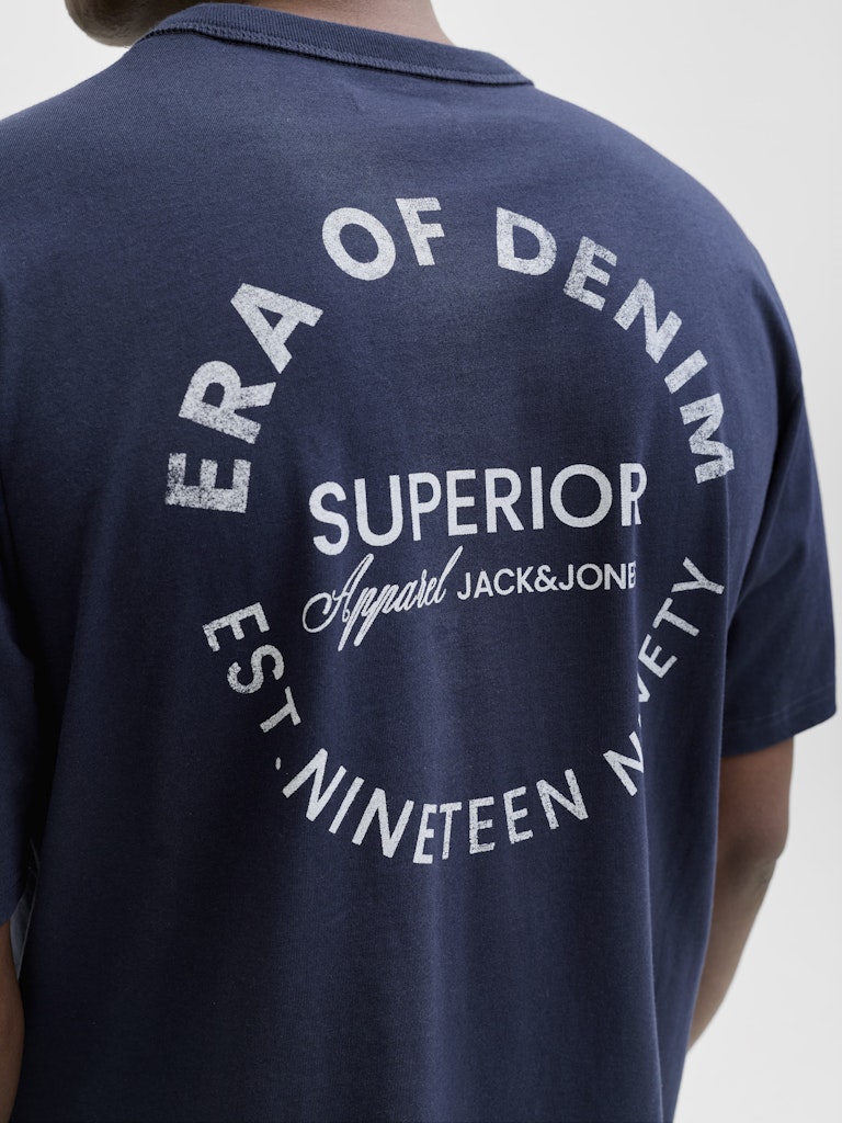 JJEDOVER GRAPHIC TEE SS CREW NECK SN