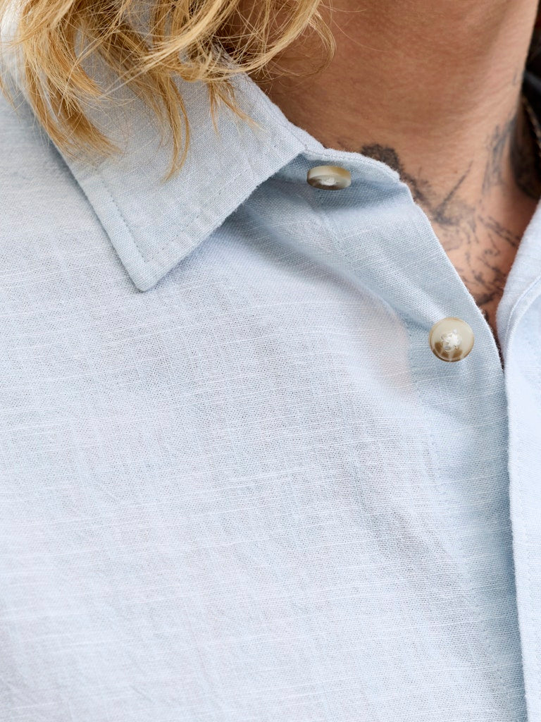 Jjesummer Linen Blend Shirt S/S