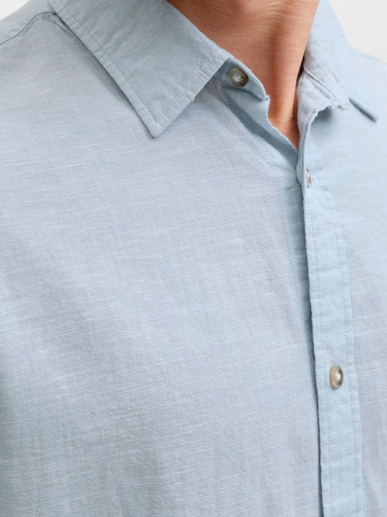 LANGÆRMEDE SKJORTER - Jjesummer Linen Blend Shirt L/S - - Hr Ravn
