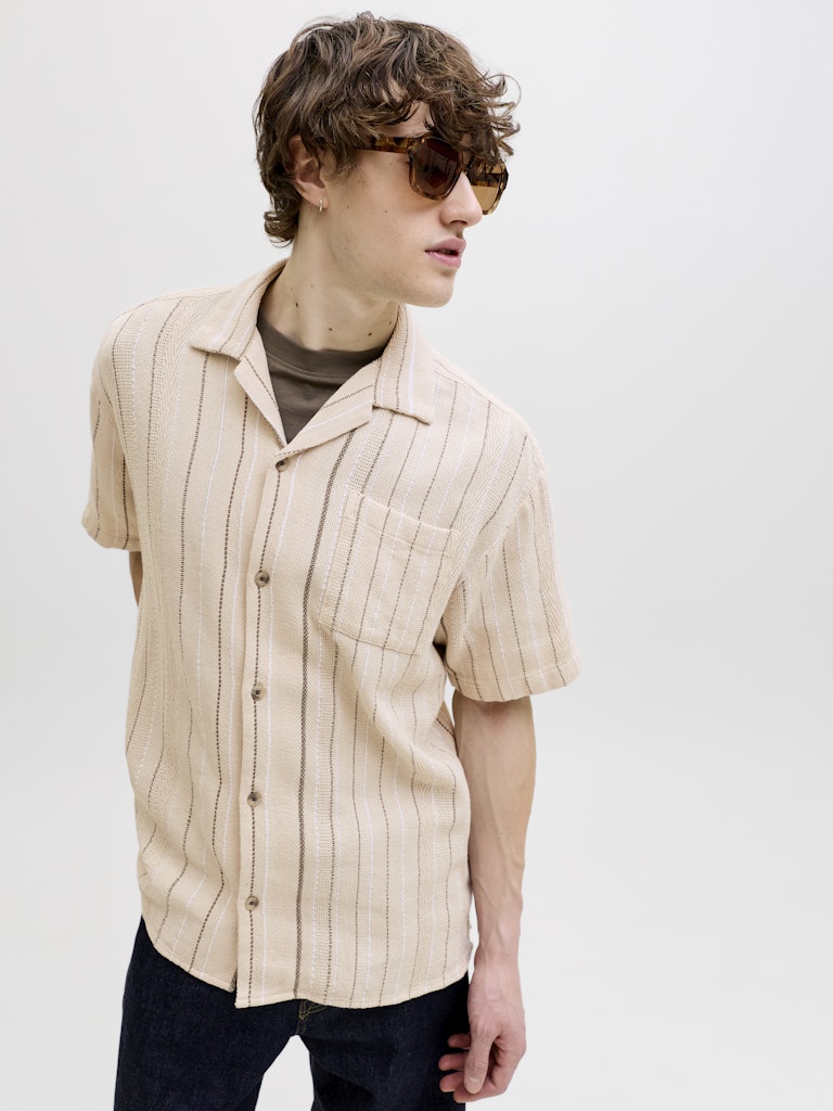 Jjebradley Striped Resort Stripes Shirt SS