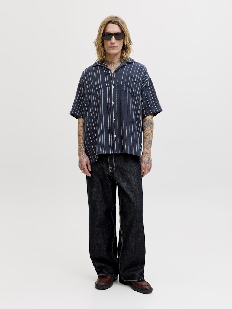 Jjebradley Striped Resort Stripes Shirt SS