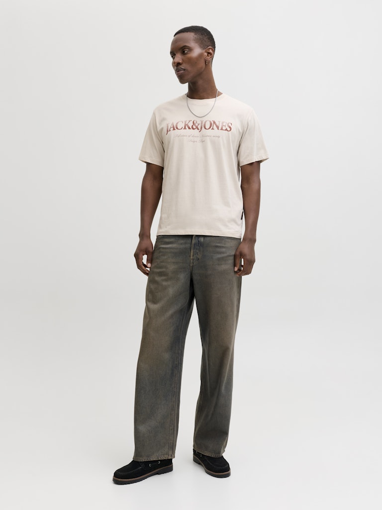JJDEVIN DAYTONA PRINT TEE SS CREW LN