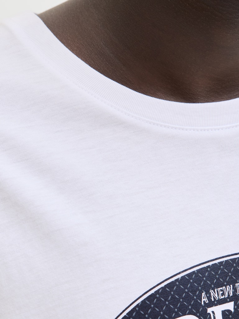 T-SHIRTS - JJEDOVER DENIM TEE SS O-NECK SN - - Hr Ravn