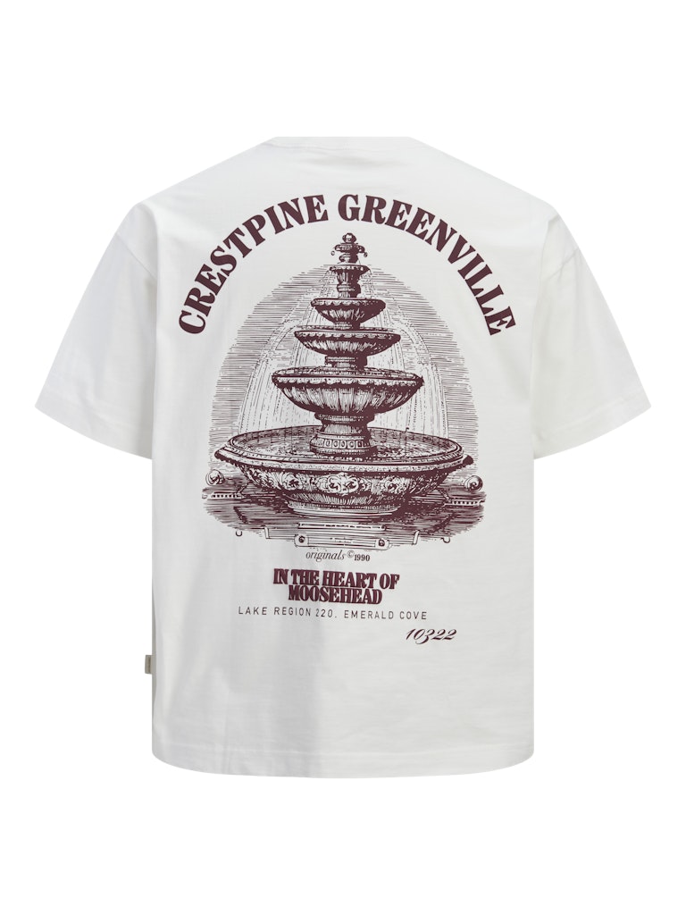 JORMAINE BACK TEE SS CREW NECK SN