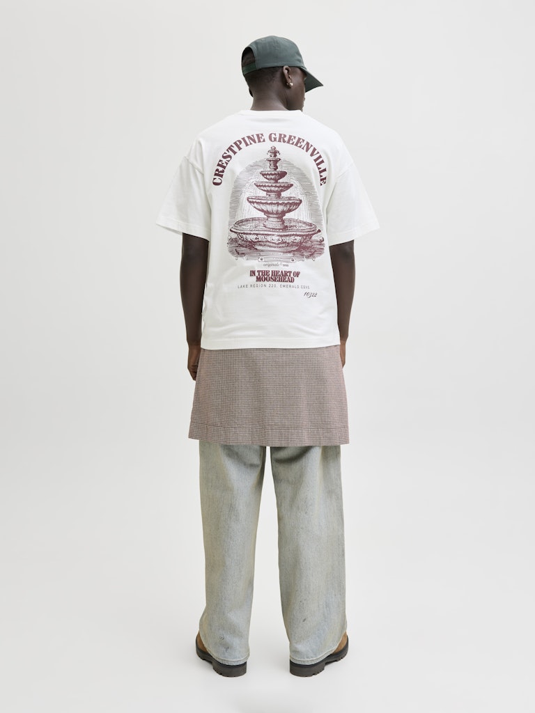 T-SHIRTS - JORMAINE BACK TEE SS CREW NECK SN - - Hr Ravn