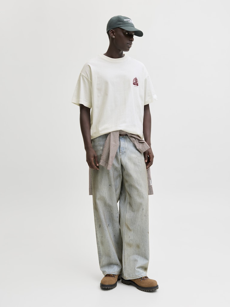 T-SHIRTS - JORMAINE BACK TEE SS CREW NECK SN - - Hr Ravn