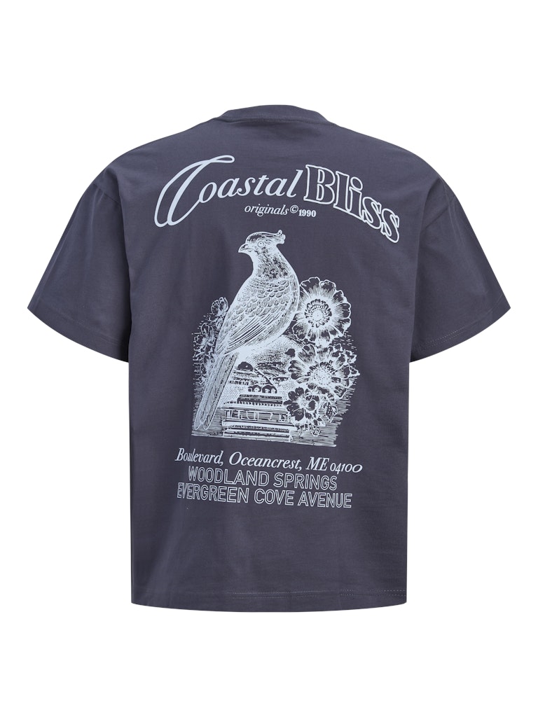 T-SHIRTS - JORMAINE BACK TEE SS CREW NECK SN - - Hr Ravn