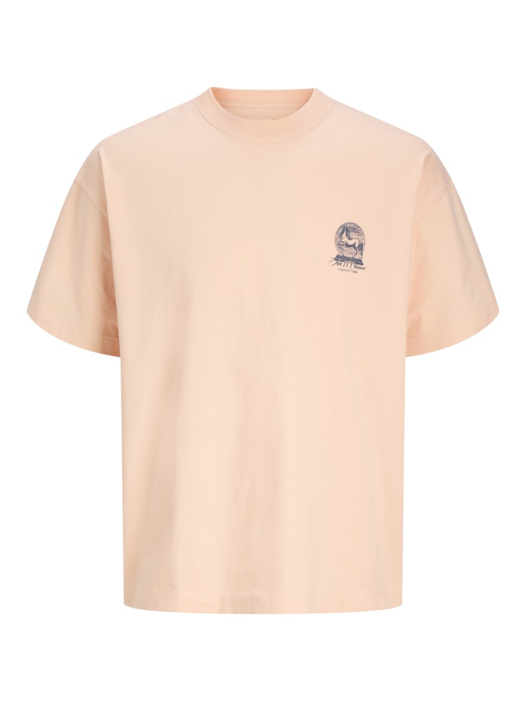T-SHIRTS - JORMAINE BACK TEE SS CREW NECK SN - - Hr Ravn