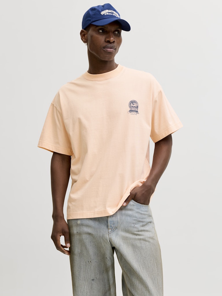 T-SHIRTS - JORMAINE BACK TEE SS CREW NECK SN - - Hr Ravn