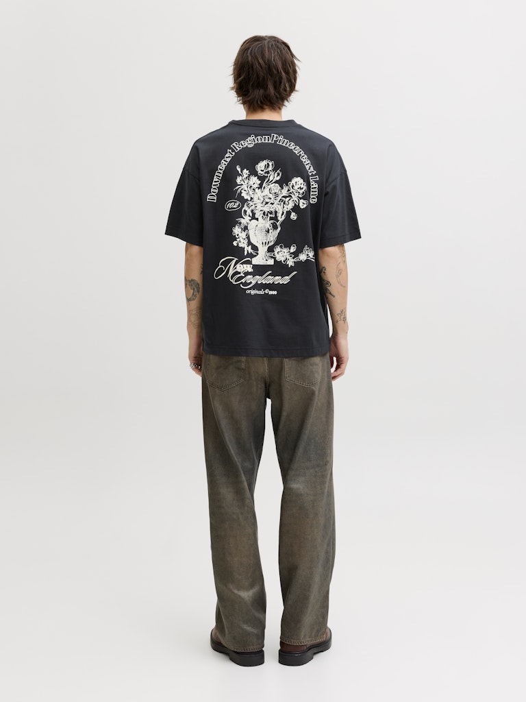 T-SHIRTS - JORMAINE BACK TEE SS CREW NECK SN - - Hr Ravn