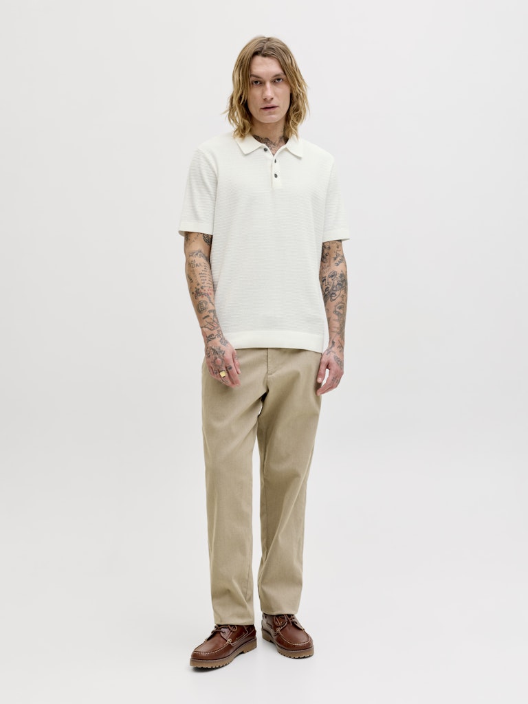 POLO SHIRTS - JPRBLURILEY KNIT POLO SS SN - - Hr Ravn