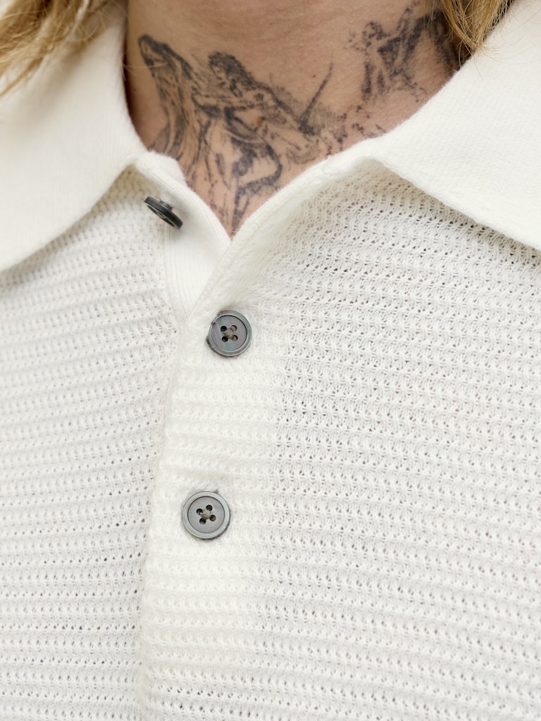 POLO SHIRTS - JPRBLURILEY KNIT POLO SS SN - - Hr Ravn