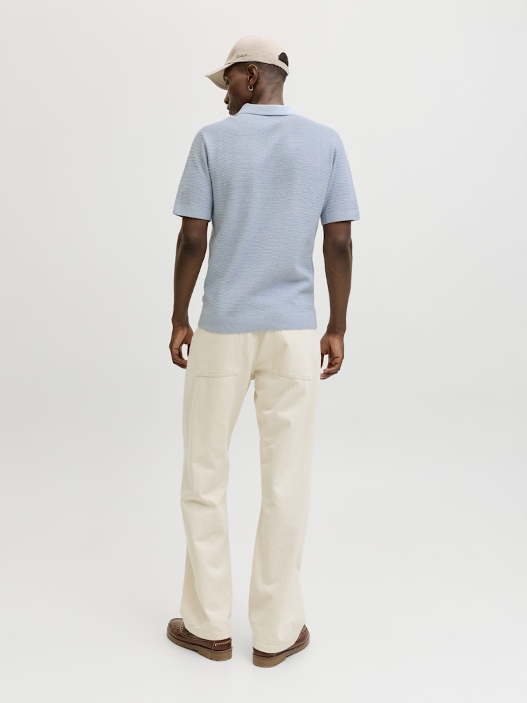 POLO SHIRTS - JPRBLURILEY KNIT POLO SS SN - - Hr Ravn