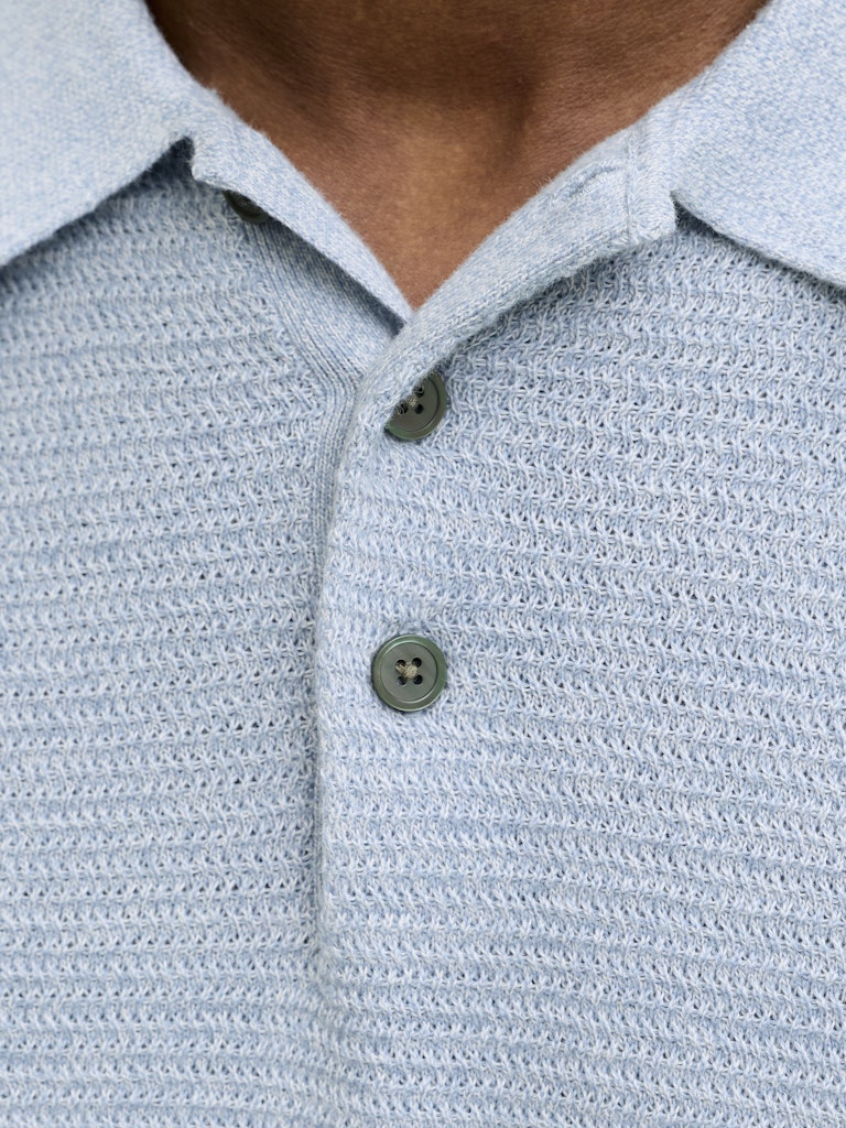 POLO SHIRTS - JPRBLURILEY KNIT POLO SS SN - - Hr Ravn