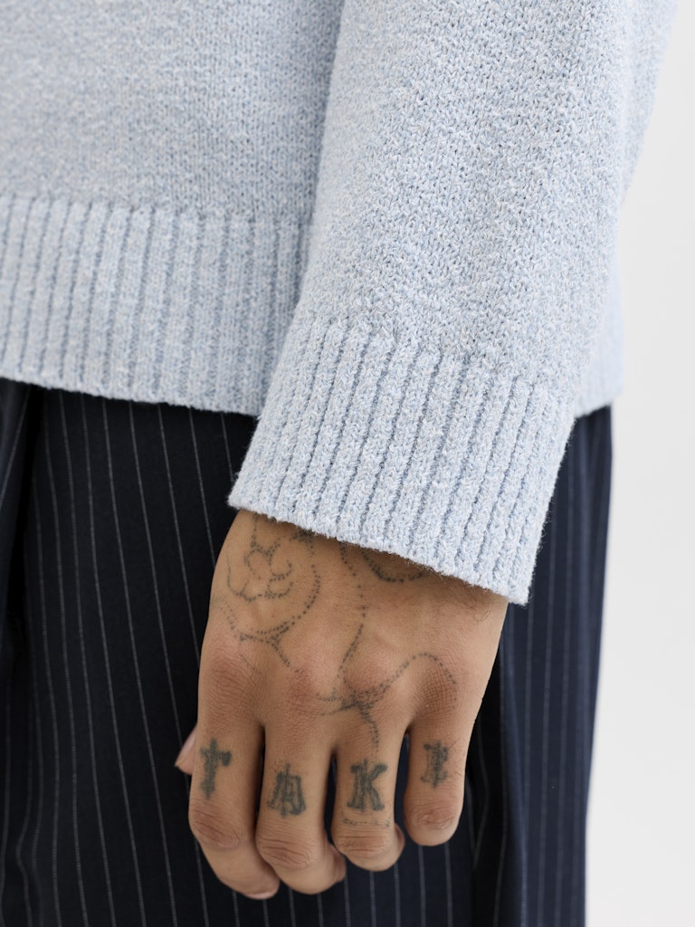 STRIK - JORNORREBRO CATSKILLS KNIT CREW NECK SN - - Hr Ravn